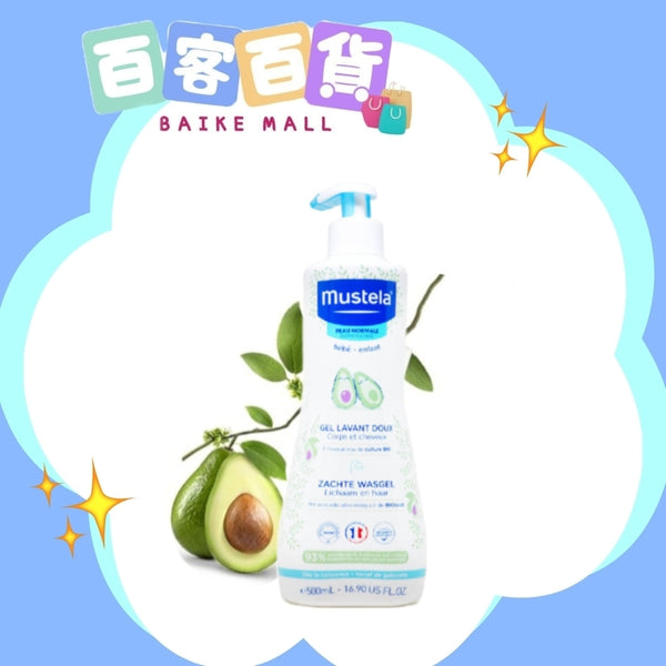 MUSTELA 嬰兒洗髮沐浴二合一 500ml